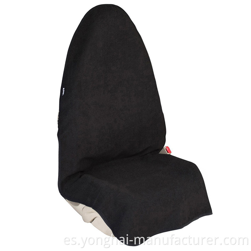 Cubierta de asiento para el automóvil de toalla de sudor de sudor para el entrenamiento de gimnasio que corre la playa de natación y senderismo en el asiento del cubo anti-deslizamiento universal